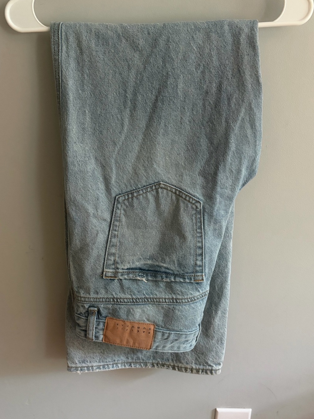 Pacsun low rise baggy sequin jeans